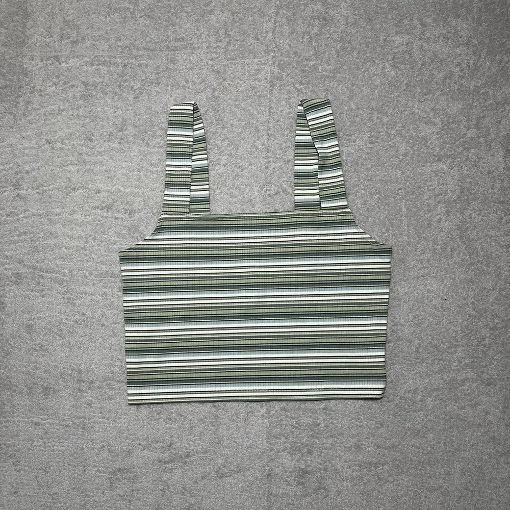 American Eagle Striped Tank Top